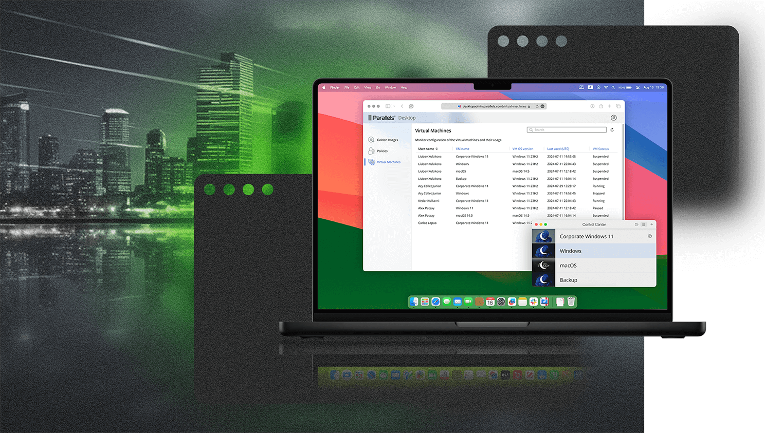 Run Windows on Mac with our virtual desktop for easy, powerful, seamless performance.